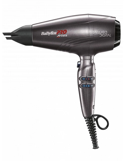Profesionalus plaukų džiovintuvas BaByliss Pro Stellato Digital Dryer BAB7500IE, 2400 W