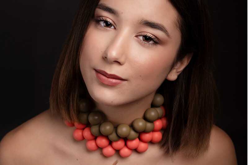 Ballsmania Original Necklace C206 15-1334 Corallo
