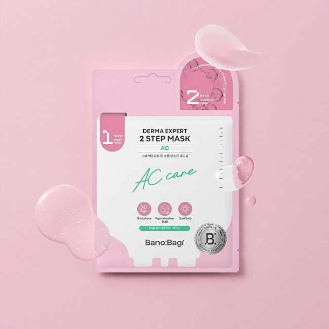 Banobagi Dvifazė kaukė probleminei odai Derma Expert AC (2 žingsnių kaukė) 25+2 g