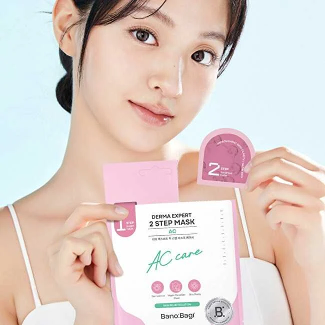 Banobagi Dvifazė kaukė probleminei odai Derma Expert AC (2 žingsnių kaukė) 25+2 g