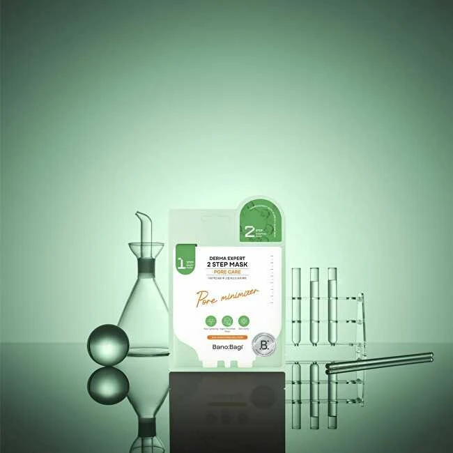 Banobagi Dvifazė kaukė išsiplėtusioms poroms mažinti „Derma Expert Pore Care“ (2 žingsnių kaukė) 25+2 g