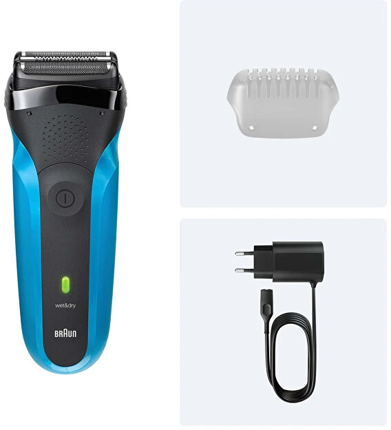 310s barzdaskutė Braun Series 3 Juodas/Blues
