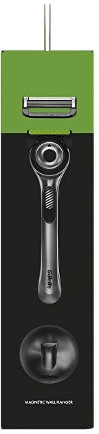 Gillette Labs Skustuvas Vyrams, 1 Skutimosi Galvučių, Sieninis Laikiklis