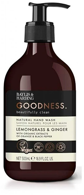 Baylis & Harding Goodness citrinžolės ir imbiero natūralus rankų prausiklis