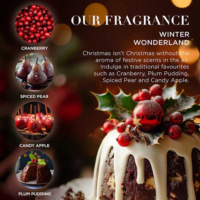 Baylis Harding Scented candle Winter Kingdom Festive Cranberry (Fragranced Candle) 390 g