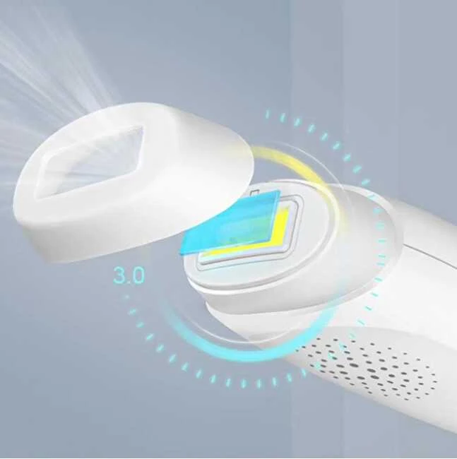 BeautyRelax IPL epiliatorius: keičiama šviesos galvutė