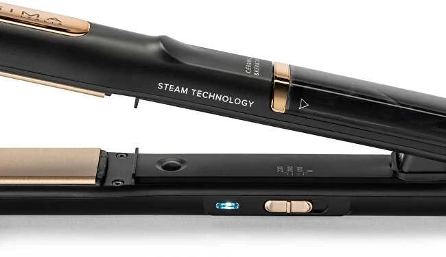 Steam Tiesinimo žnyplės - Bellissima - My Pro Steam B28 100 - Protection and Shine - 3 Temperatures - Suitable Visų tipų plaukams