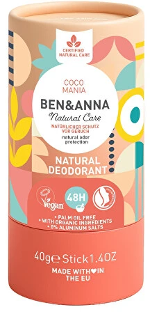 Ben & Anna Ben&Anna Natural Soda Dezodorantas - dėžutė, 40 g