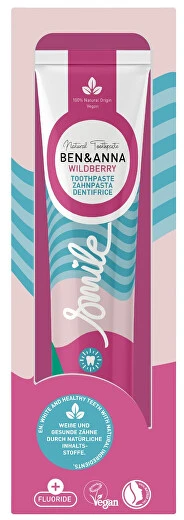 Ben & Anna Natural Toothpasta Natūrali dantų pasta su fluoru Wildberry 75ml