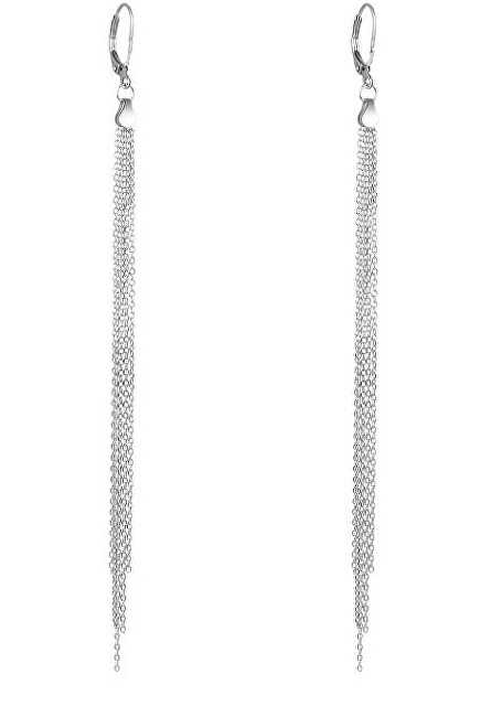 Beneto Sidabrinis chain earrings AGUP1840