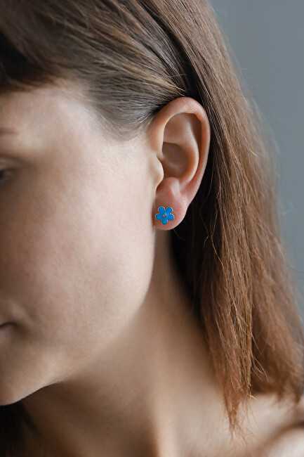 Beneto Sidabrinis flower earrings AGUP1833S