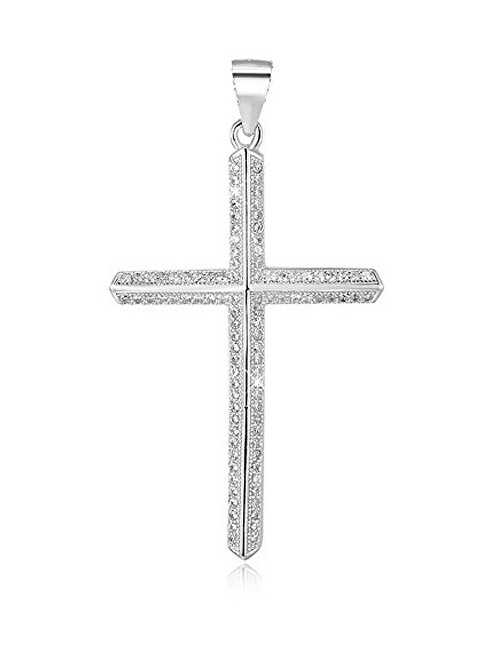 Beneto Sidabrinis pendant Cross AGH94