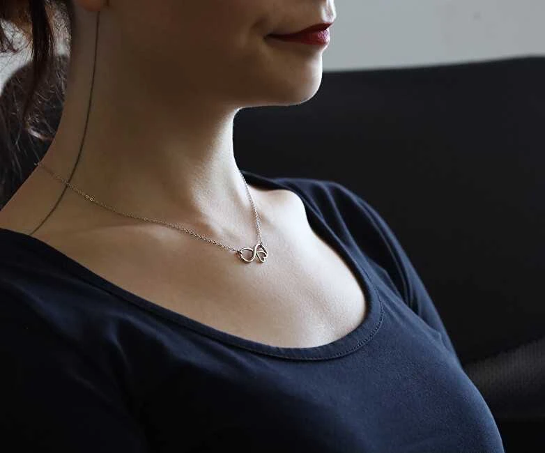 Beneto Fine Sidabrinis Necklace Infinity AGS1537/47