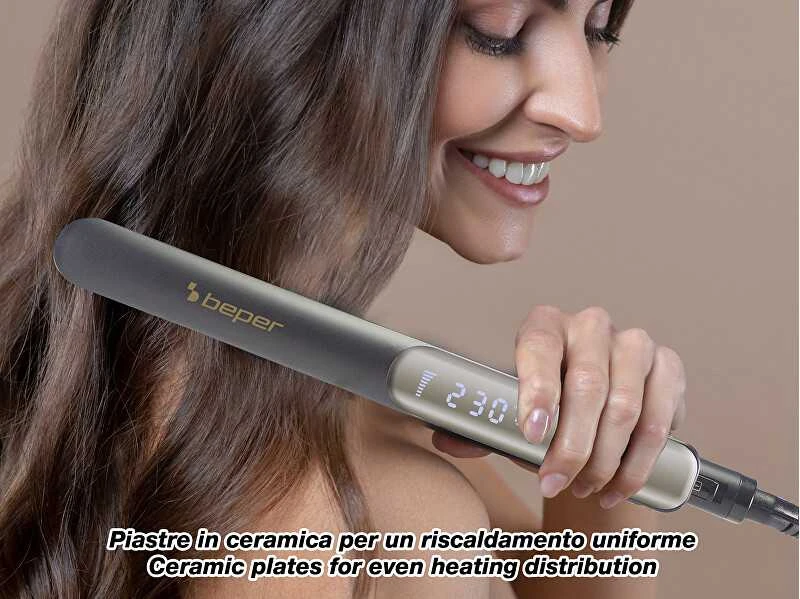 Beper Plaukų tiesintuvas Ceramic Pro Style P301PIS200