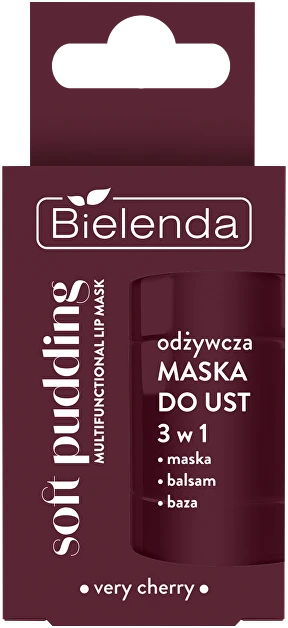 Bielenda Lip mask 3 in 1 Multifuncional Lip Mask Very Cherry 12 g