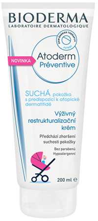 BIODERMA Atoderm Previntive Day kremas vyrams ir moterims, 200 ml