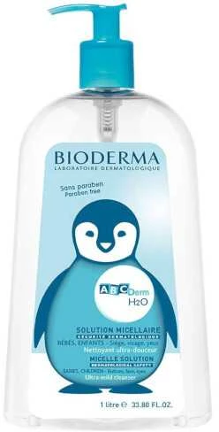 Bioderma ABCDerm H2O micelinis tirpalas 1000 ml