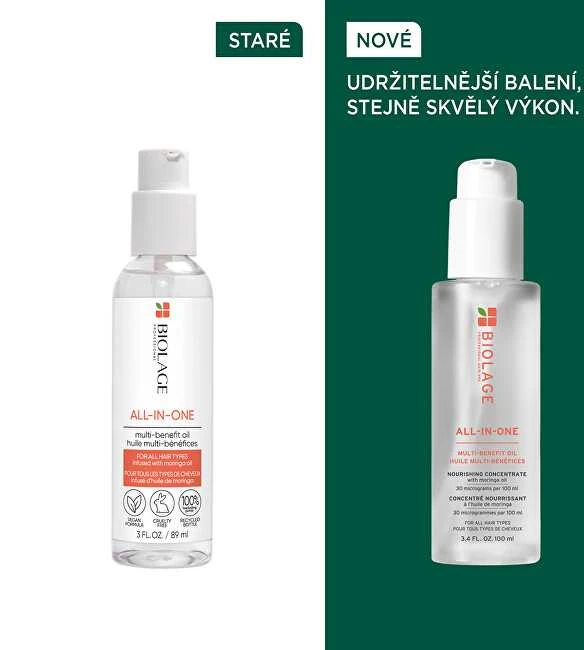 Plaukų aliejus su Moringų aliejumi Matrix Biolage All-In-One Multi-Benefit Oil 125ml