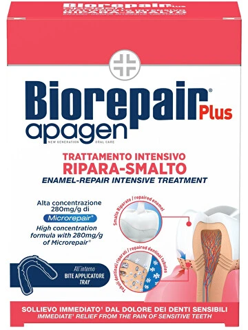 Biorepair Plus dantų pasta su aplikatoriumi