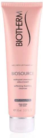 Biotherm Biosource Hydra-Mineral Valiklis Softening Mousse valomosios putos sausai odai, 150 ml