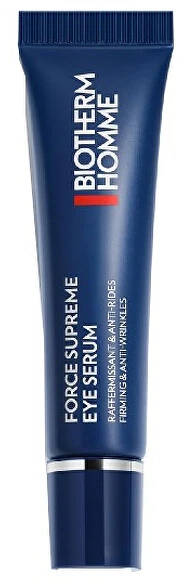 Biotherm Homme Force Supreme Liquid Eyes paakių serumas vyrams, 15 ml