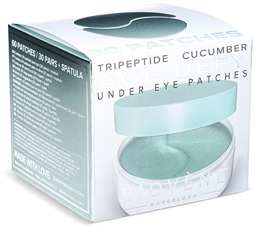 Biovene Age-Defy Tripeptide Cucumber Under Eye Patches, 60 vnt.