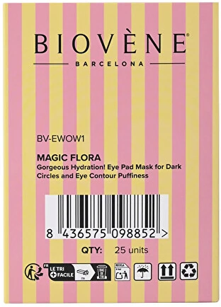 Biovene Gorgeous Hydration Eye Pads for Puffiness Reduction 1 Pair