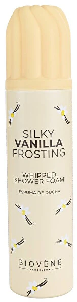 „Biovene Silky Vanilla Frosting“ drėkinamosios dušo putos, 250 ml