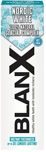 Blanx Nordic Baltas balinanti dantų pasta 75ml