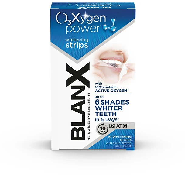 BlanX BLANX O3X balinimo juostelės 10 vnt.