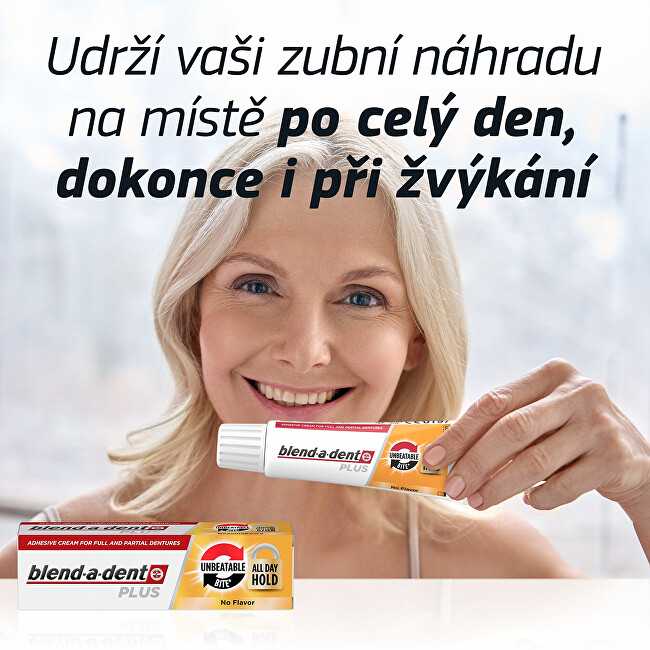 Dantų šepetėlis Blend A Dent Fixing cream Plus Dual Power Adhesive Kreminis 40 g