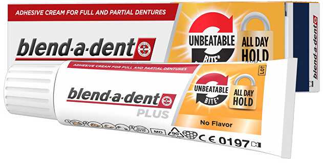 Dantų šepetėlis Blend A Dent Fixing cream Plus Dual Power Adhesive Kreminis 40 g