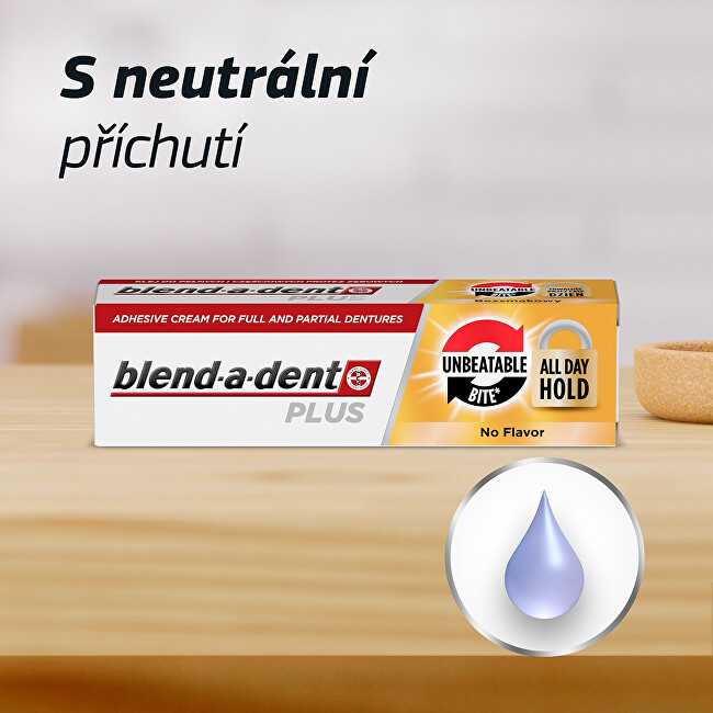 Dantų šepetėlis Blend A Dent Fixing cream Plus Dual Power Adhesive Kreminis 40 g