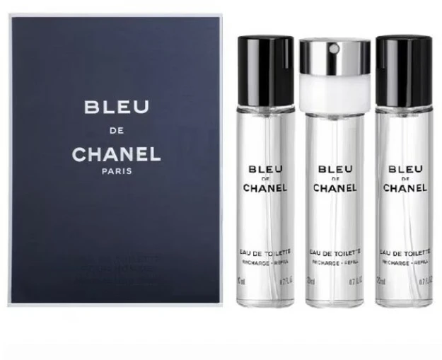 Chanel Bleu De Chanel Pour Homme rinkinys vyrams, 60 ml