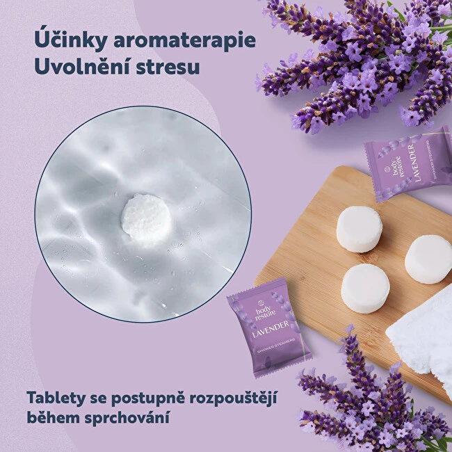 „Body Restore Calm“ dušo garintuvai