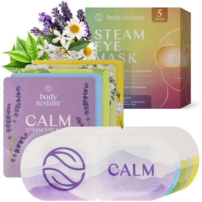 Body Restore Kūno atkūrimo garinė akių kaukė Įvairovė