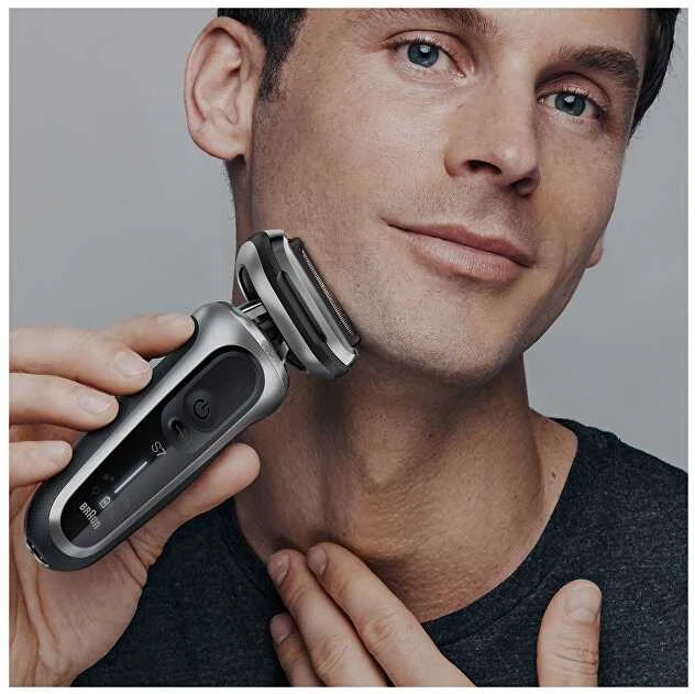 Barzdaskutė Braun | Shaver | 71-S4200cs | Operating time (max) 50 min | Wet & Dry | Sidabrinis/Juodas