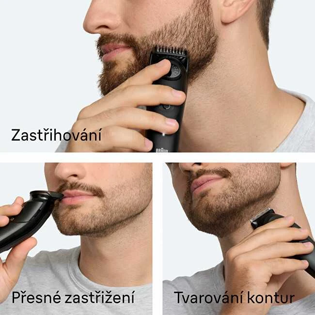 Barzdaskutė „Braun“ barzdos kirptuvas | 5 serija BT5520 | Belaidis | Ilgio pakopų skaičius 40 | Juodas