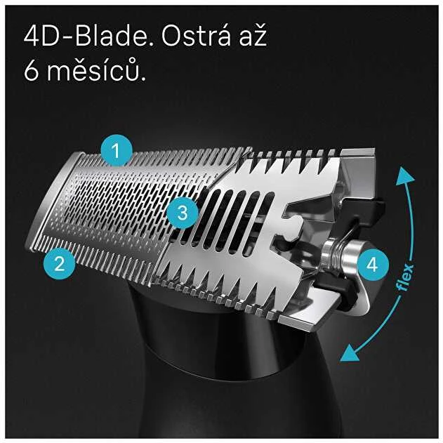 Braun veido ir kūno skustuvas XT5100