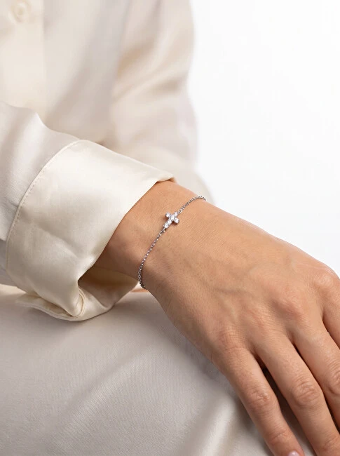 Brilio Silver Brilio Sidabrinis Matching sidabrinis bracelet with cross BRC96W