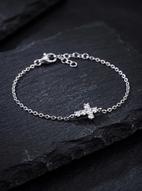 Brilio Silver Brilio Sidabrinis Matching sidabrinis bracelet with cross BRC96W