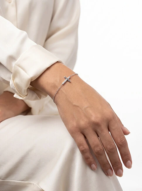 Brilio Silver Brilio Sidabrinis Matching sidabrinis bracelet with cross BRC128W