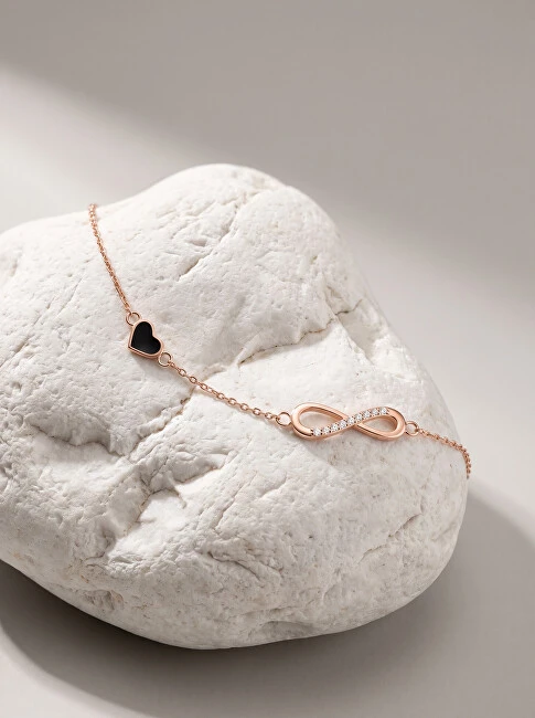 Brilio Silver Beautiful bronze bracelet BRC36R