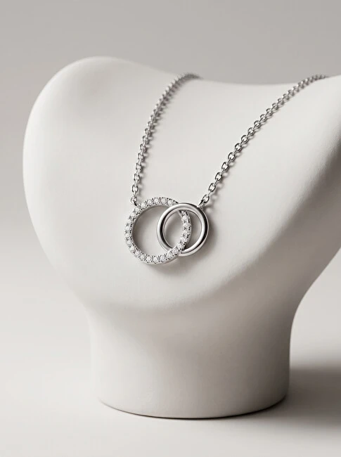 Brilio Silver Brilio Sidabrinis Beautiful sidabrinis pakabukas with zircons NCL100W
