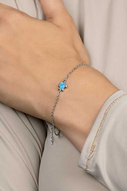 Brilio Silver Brilio Sidabrinis Beautiful sidabrinas apyrankė Turtle BRC121WB