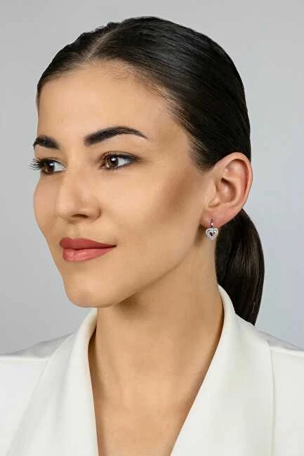 Brilio Silver Brilio Sidabrinis Charming sidabrinis heart earrings EA111W