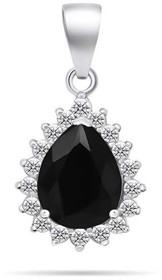 Brilio Silver Brilio Sidabrinis Sidabrinis jewelry set Drop with zircons SET226WBC (pendant, earrings)