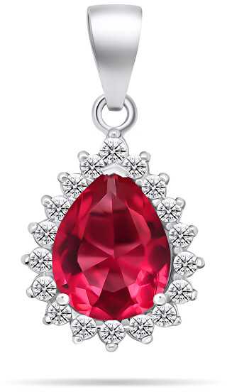 Brilio Silver Brilio Sidabrinis Sidabrinis jewelry set Drop with zircons SET226WR (pendant, earrings)