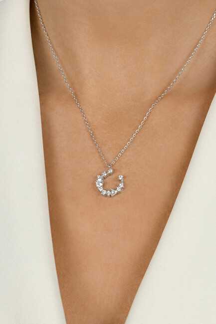 Brilio Silver Brilio Sidabrinis Charming sidabrinis pakabukas with zircons NCL79W