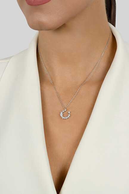 Brilio Silver Brilio Sidabrinis Charming sidabrinis pakabukas with zircons NCL79W